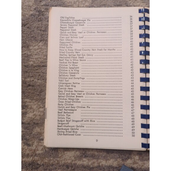 West Side Baptist Church Cookbook Spiral 1984 Winston-Salem, NC Southern - Picture 9 of 16